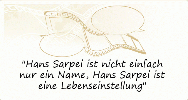 Hans Sarpei ist nicht einfach nur ein Name, Hans Sarpei ist eine Lebenseinstellung