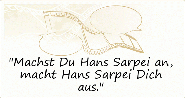 Machst Du Hans Sarpei an, macht Hans Sarpei Dich aus.